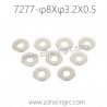 7277 φ8Xφ3.2X0.5 Washers Parts For ZD RACING RC Car