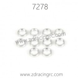 7278 Rear Wheel Shaft Washers Parts For ZD RACING RC Car