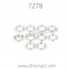 7278 Rear Wheel Shaft Washers Parts For ZD RACING RC Car