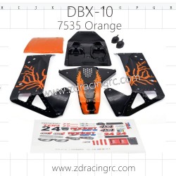 ZD RACING DBX 10 Parts 7534 7535 Body Shell