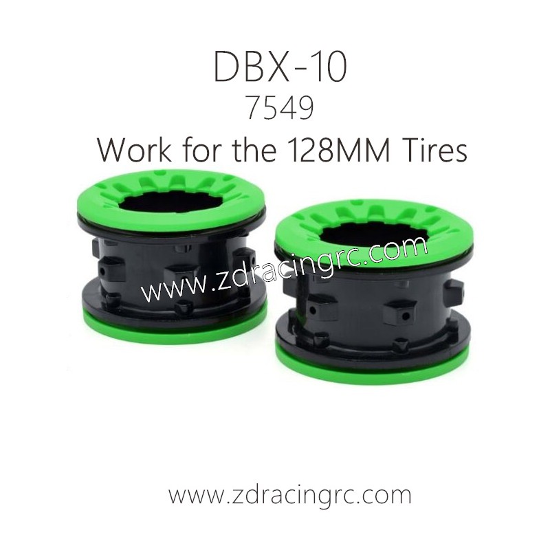 ZD RACING DBX 10 Parts 7548 7519 Wheel for 128MM Tire