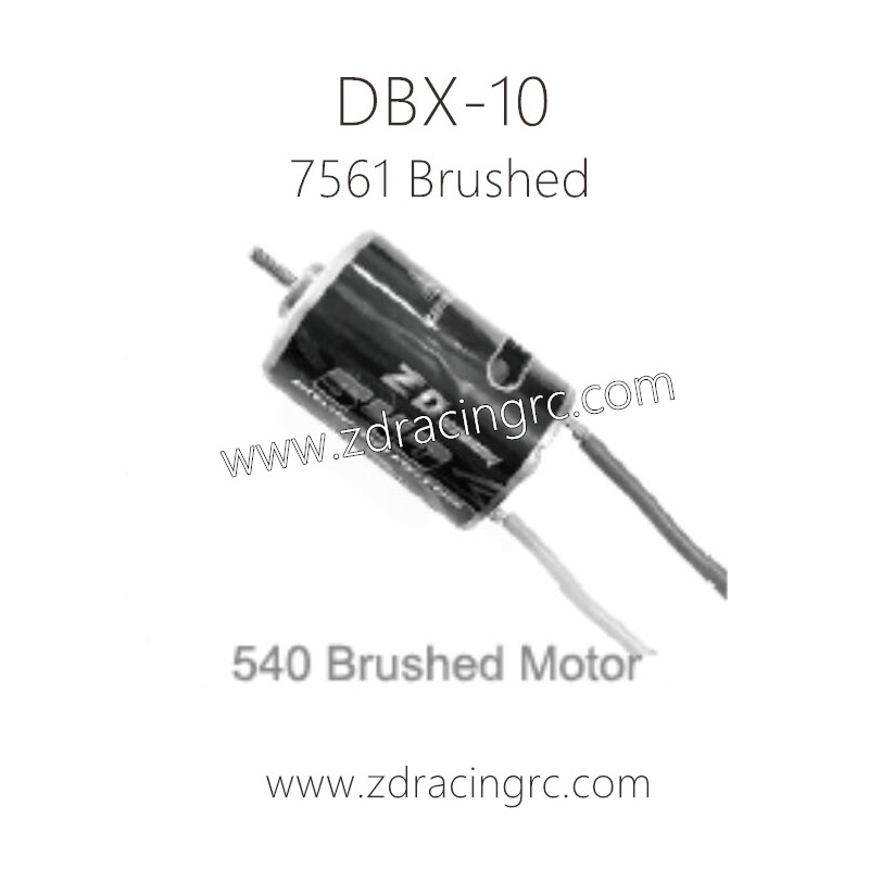 7561 540 Brushed Motor Parts for ZD RACING RC Car