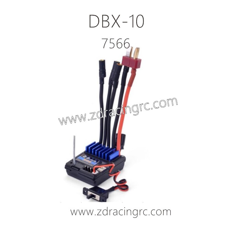 ZD RACING DBX 10 Parts 7566 40A ESC Receive