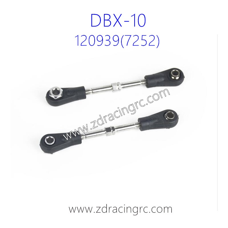 ZD RACING DBX 10 Parts 120939-(7252) Brushless Steering Connect Rods