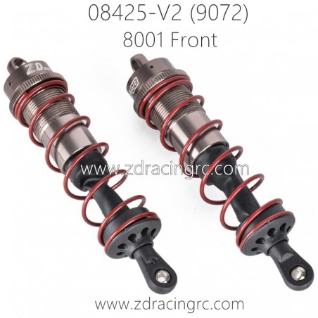 ZD RACING 9072 Parts 8001 Front Shock Absorbers