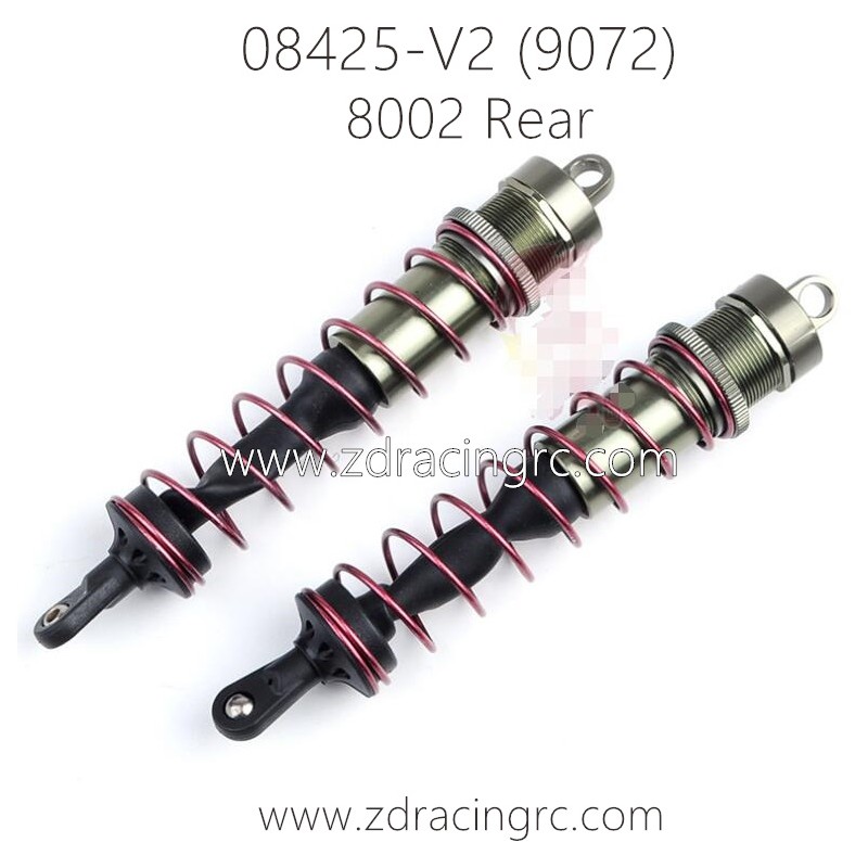 ZD RACING 9072 Parts 8002 Rear Shock Absorbers