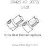 ZD RACING 9072 08425-V2 Parts 8120 Drive Gear Connecting Cups