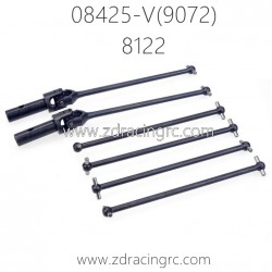 ZD RACING 9072 Parts 8122 Front And Rear Vertical Drive Shafts