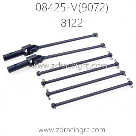 ZD RACING 9072 Parts 8122 Front And Rear Vertical Drive Shafts