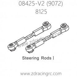 ZD RACING 9072 08425-V2 Parts 8125 Steering Rods I