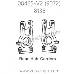 ZD RACING 9072 Parts 8136 Rear Hub Carriers