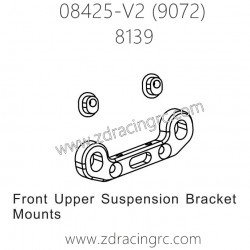 ZD RACING 9072 Parts 8139 Front Upper Suspension Bracket Mounts