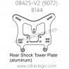 ZD RACING 9072 Parts 8144 Rear Shock Tower Plate Aluminum