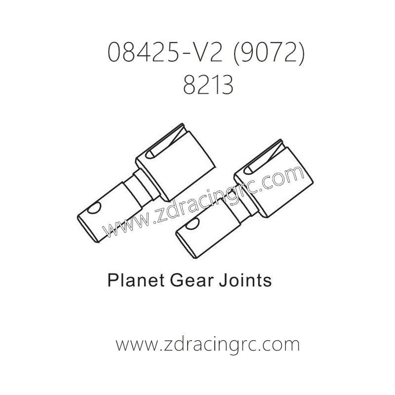 ZD RACING 9072 Parts 8213 Planet Gear Joints
