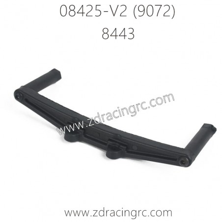 ZD RACING 9072 Parts 8443-Rear Upper Plate