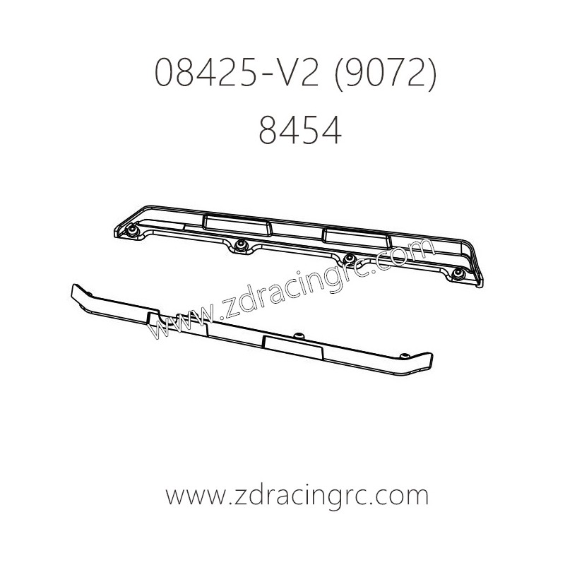 ZD RACING 9072 Parts 8454 Side Plates