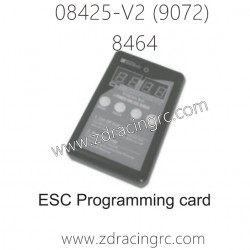 ZD RACING 9072 Parts 8464 ESC Programming Card
