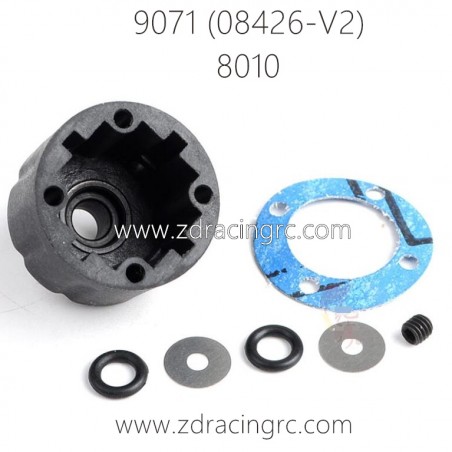 ZD RACING 9071 Parts 8010 Differential Case