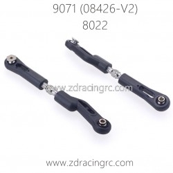 ZD RACING Pirates2 TC-8 9071 08426-V2 Parts 8022 Rear Upper Tie Rods