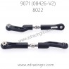 ZD RACING Pirates2 TC-8 9071 Parts 8022 Rear Upper Tie Rods