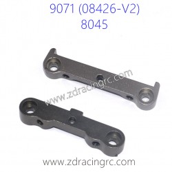 ZD RACING Pirates2 TC-8 08426-V2 Parts 8045 Rear Lower Suspension Bracket Mounts CNC