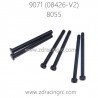 ZD RACING Pirates2 TC-8 Parts 8055-Pins for Upper Suspension Arms and C-mount Rear Hub Carrier