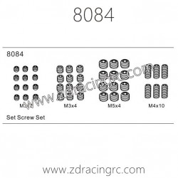 8084 Screw set Parts For ZD RACING EX07