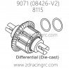 ZD RACING Pirates2 TC-8 Parts 8115 Differential Die-Cast