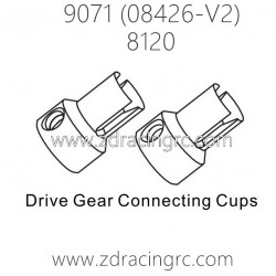 ZD RACING Pirates2 TC-8 Parts 8120 Drive Gear Connecting Cups