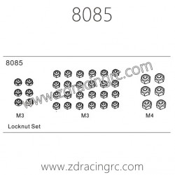 8085 Locknut Set Parts For ZD RACING EX07