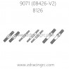 ZD RACING Pirates2 TC-8 9071 V2 Parts 8126 All Rods
