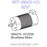 ZD RACING Pirates2 TC-8 9071 V2 Upgrade Parts 8297 KB4274 KV2200 Brushless Motor