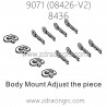 ZD RACING Pirates2 TC-8 9071 V2 Parts 8436 Body Mount Adjust the Piece