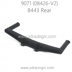 ZD RACING Pirates2 TC-8 9071 V2 Parts 8443 Rear Upper Plate