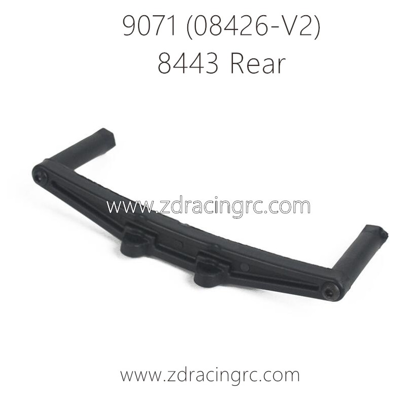 ZD RACING Pirates2 TC-8 9071 V2 Parts 8443 Rear Upper Plate