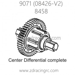 ZD RACING Pirates2 TC-8 9071 V2 Parts 8458 Center Differential Complete