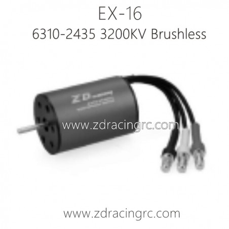 ZD RACING EX16 Parts 6310 2435 3200KV Brushless Motor ZD RACING EX16 Parts 6310 2435 3200KV Brushless Motor