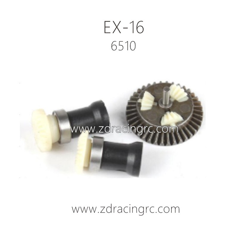 ZD RACING EX16 Parts 6510 Differential Gears