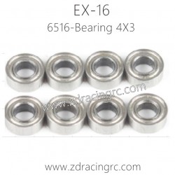 ZD RACING EX16 Parts 6516 Bearing 4X3