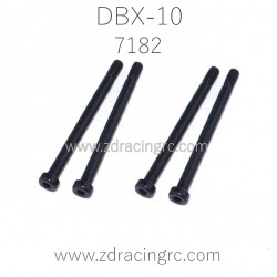 ZD RACING DBX 10 RC Car Parts Long Screws for Lower Swing Arm 7182