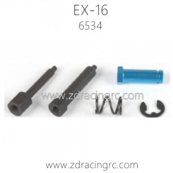 ZD RACING EX16 Parts 6534 Rear Horizontal Drive Shafts