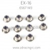 ZD RACING EX16 Parts 6567 M3 locket set