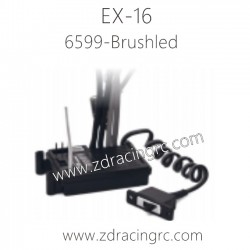 ZD RACING EX16 1/16 Drift Car Parts 6599 Brushled ESC Receiver 2H1