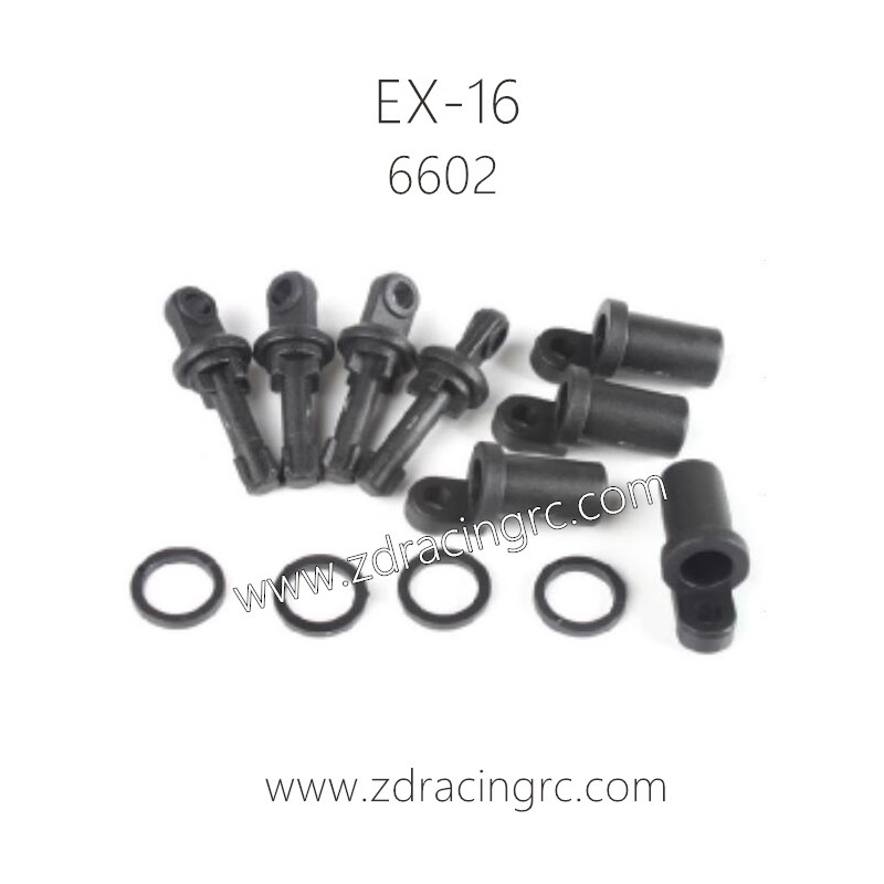 ZD RACING EX16 1/16 Drift Car Parts 6602 Shock absorber set components