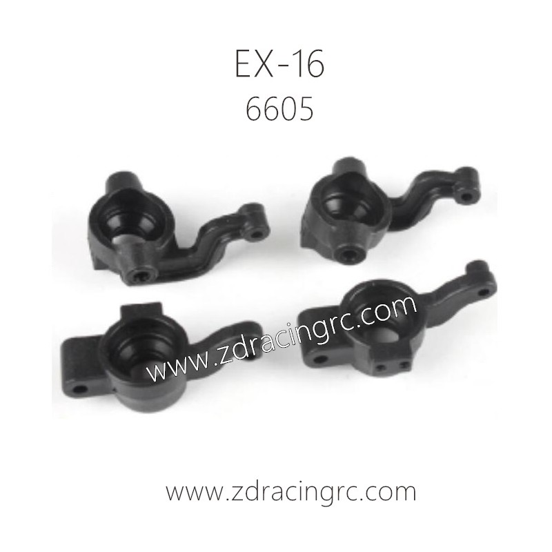 ZD RACING EX16 1/16 Drift Car Parts 6605 Steering cup Rear hub