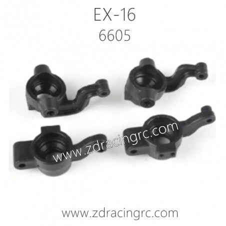 ZD RACING EX16 1/16 Drift Car Parts 6605 Steering cup Rear hub