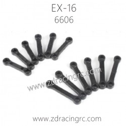ZD RACING EX16 1/16 Drift Car Parts 6606 Body post set steering rods