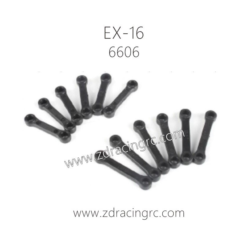 ZD RACING EX16 1/16 Drift Car Parts 6606 Body post set steering rods
