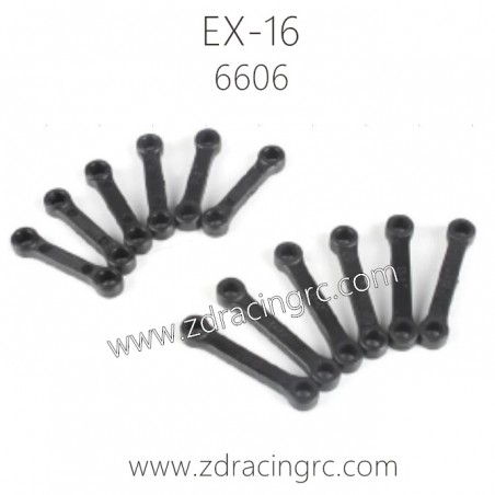ZD RACING EX16 1/16 Drift Car Parts 6606 Body post set steering rods