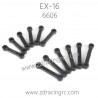 ZD RACING EX16 1/16 Drift Car Parts 6606 Body post set steering rods